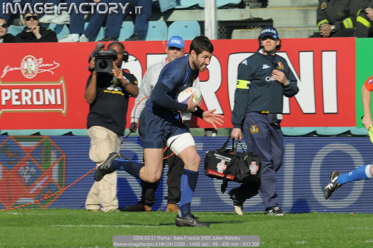 2009-03-21 Roma - Italia-Francia 2455 Julien Malzieu